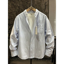 Load image into Gallery viewer, Japanese Vintage Pinstripe Shirt