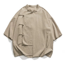 Load image into Gallery viewer, Loose Vintage Cotton and Linen Shirt Top