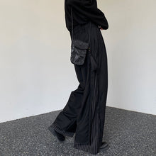 Load image into Gallery viewer, Striped Loose Wide-leg Pants