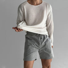 Load image into Gallery viewer, Round Neck Loose Knit Shirt