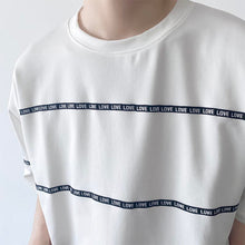 Load image into Gallery viewer, Webbing Crew Neck Short Sleeve T-Shirt