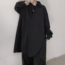 Load image into Gallery viewer, Dark Side Slit Long Sleeve Shirt