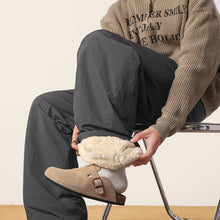 Load image into Gallery viewer, Thick Lining Straight Cotton Pants