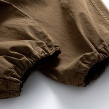 Load image into Gallery viewer, Japanese Loose Multi-pocket Straight-leg Cuffed Cargo Pants