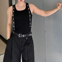 Load image into Gallery viewer, Slim Fit Stretch Crew Neck Tank Top