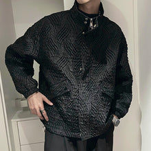 Load image into Gallery viewer, Slim Fit Crushed Flocked Jacket