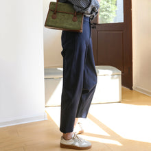 Load image into Gallery viewer, Loose Casual Wide-leg Cropped Trousers