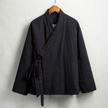 Load image into Gallery viewer, Thickened and Warm Retro Slanted Cotton Jacket
