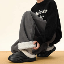 Load image into Gallery viewer, Thick Cotton Casual Corduroy Straight Wide-leg Pants