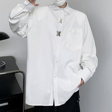 Load image into Gallery viewer, Metal Butterfly Lock Long Sleeve Shirt