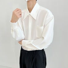 Load image into Gallery viewer, Loose French Collar White Shirt