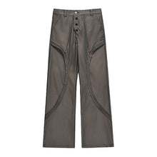 Load image into Gallery viewer, Casual Straight Leg Loose Bootcut Trousers