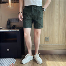 Load image into Gallery viewer, Semi Elastic Waist Casual Shorts