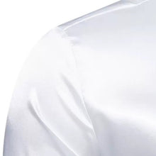 Load image into Gallery viewer, Shiny Satin Shirt Stage Performance Shirt