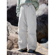 Load image into Gallery viewer, Winter Fleece-lined Drawstring Waterproof Pants