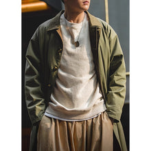 Load image into Gallery viewer, American-style Lapel Trench Coat