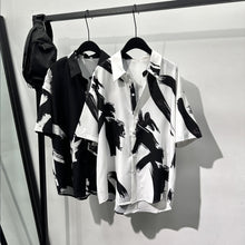 Load image into Gallery viewer, Graffiti Print Loose Casual Shirt