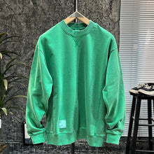 Load image into Gallery viewer, Crew Neck Loose Drop Shoulder Sweatshirt
