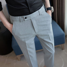 Load image into Gallery viewer, Invisible Elastic Waist Casual Trousers
