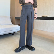 Load image into Gallery viewer, British Slim Fit Straight Leg Trousers