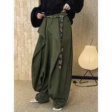 Load image into Gallery viewer, Women's Boho Flowy Draped Loose Harem Pants