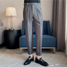 Load image into Gallery viewer, Adjustable Waist Slim Fit Casual Pants