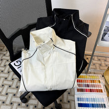 Load image into Gallery viewer, Loose Stand Collar Jacket