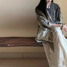 Load image into Gallery viewer, Tie-dye Irregular Short-sleeved Shirt