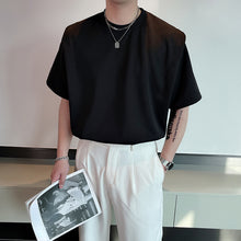 Load image into Gallery viewer, Fake Two-piece Padded Short Sleeve T-Shirt