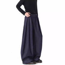 Load image into Gallery viewer, Retro Straight-leg Wide-leg Trousers