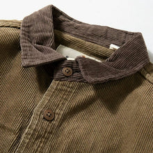 Load image into Gallery viewer, Retro Corduroy Fleece-lined Jacket