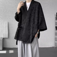 Load image into Gallery viewer, Zen-inspired Tie-up Three-quarter Sleeve Shirt