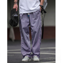 Load image into Gallery viewer, Purple Japanese Waterproof Breathable Loose Casual Pants