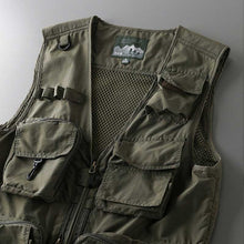 Load image into Gallery viewer, Multi-pocket Loose Casual Work Vest
