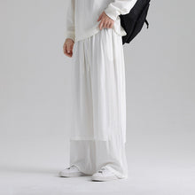 Load image into Gallery viewer, Retro Fake Two-piece Cotton And Linen Loose Skirt Pants