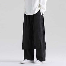 Load image into Gallery viewer, Retro Fake Two-piece Cotton And Linen Loose Skirt Pants
