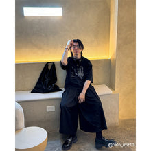 Load image into Gallery viewer, Retro Wide Leg Trousers Pleated A-line Culottes