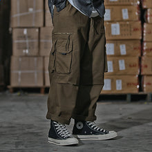Load image into Gallery viewer, Loose Drawstring Wide-leg Pants