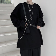 Load image into Gallery viewer, Metal Strap Cargo Long Sleeve Sweatshirt