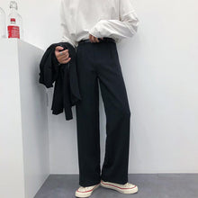 Load image into Gallery viewer, Drape Loose Straight Leg Casual Pants