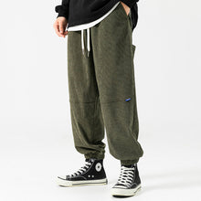 Load image into Gallery viewer, Elastic Waist Corduroy Casual Pants