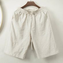 Load image into Gallery viewer, Summer Cotton Linen Loose Shorts