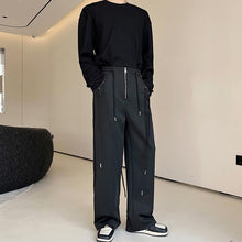 Load image into Gallery viewer, Metal Eyelets Hanging Rope Trousers