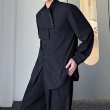 Load image into Gallery viewer, Tie Trim Long Sleeve Shirt