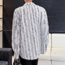 Load image into Gallery viewer, Fringed Double-breasted Thin Shirt