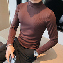 Load image into Gallery viewer, Slim-Neck Striped Top