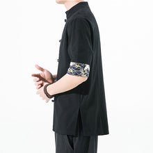 Load image into Gallery viewer, Retro Buttoned Cotton Linen Shirt