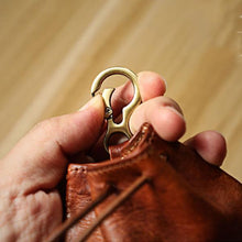Load image into Gallery viewer, Retro Leather Coin Bag Storage Bag