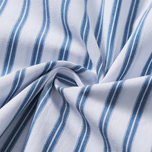 Load image into Gallery viewer, Striped Drop Shoulder Lapel Long Sleeve Shirt