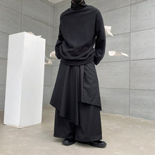 Load image into Gallery viewer, Dark Thick High Collar Casual Sweatshirt